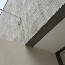 RGUA EM CONCRETO CINZA - COM RELEVO TRIANGULAR 0.20x1.00